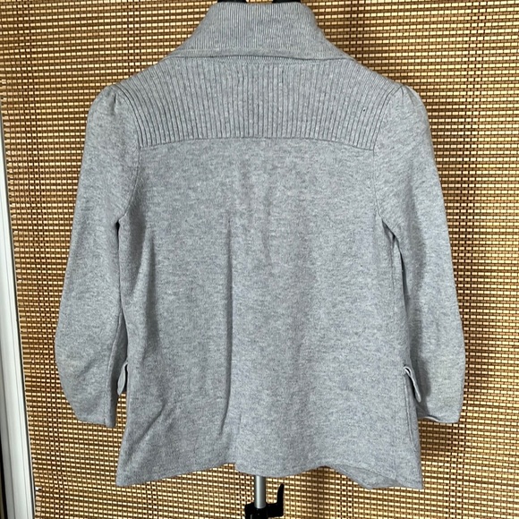 INC cotton cardigan - grey - Picture 4 of 8